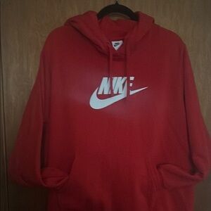 Nike Men's Red Hoodie
